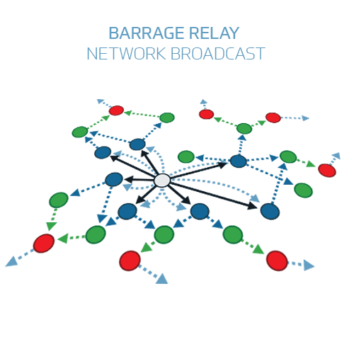 Barrage Relay Network Broadcast