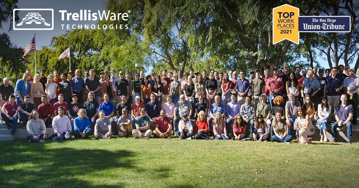 TrellisWare Announces SD UnionTribune Top Workplaces Award